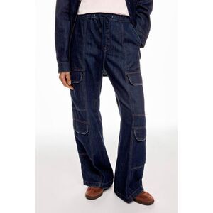 Hudson Drawstring Parachute Wide Leg Cargo Pant  LARGE 📥